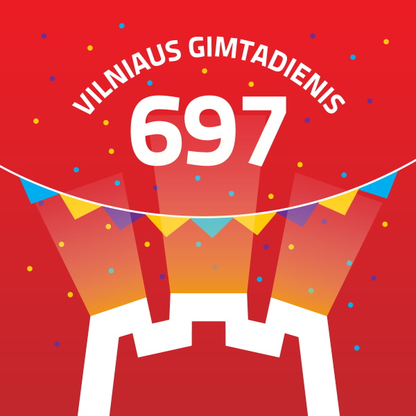 Vilniaus gimtadienis 697 kvadratinis
